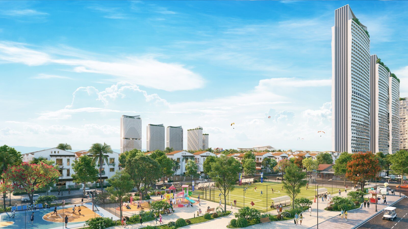 Phối cảnh dự án minh họa cho bài viết