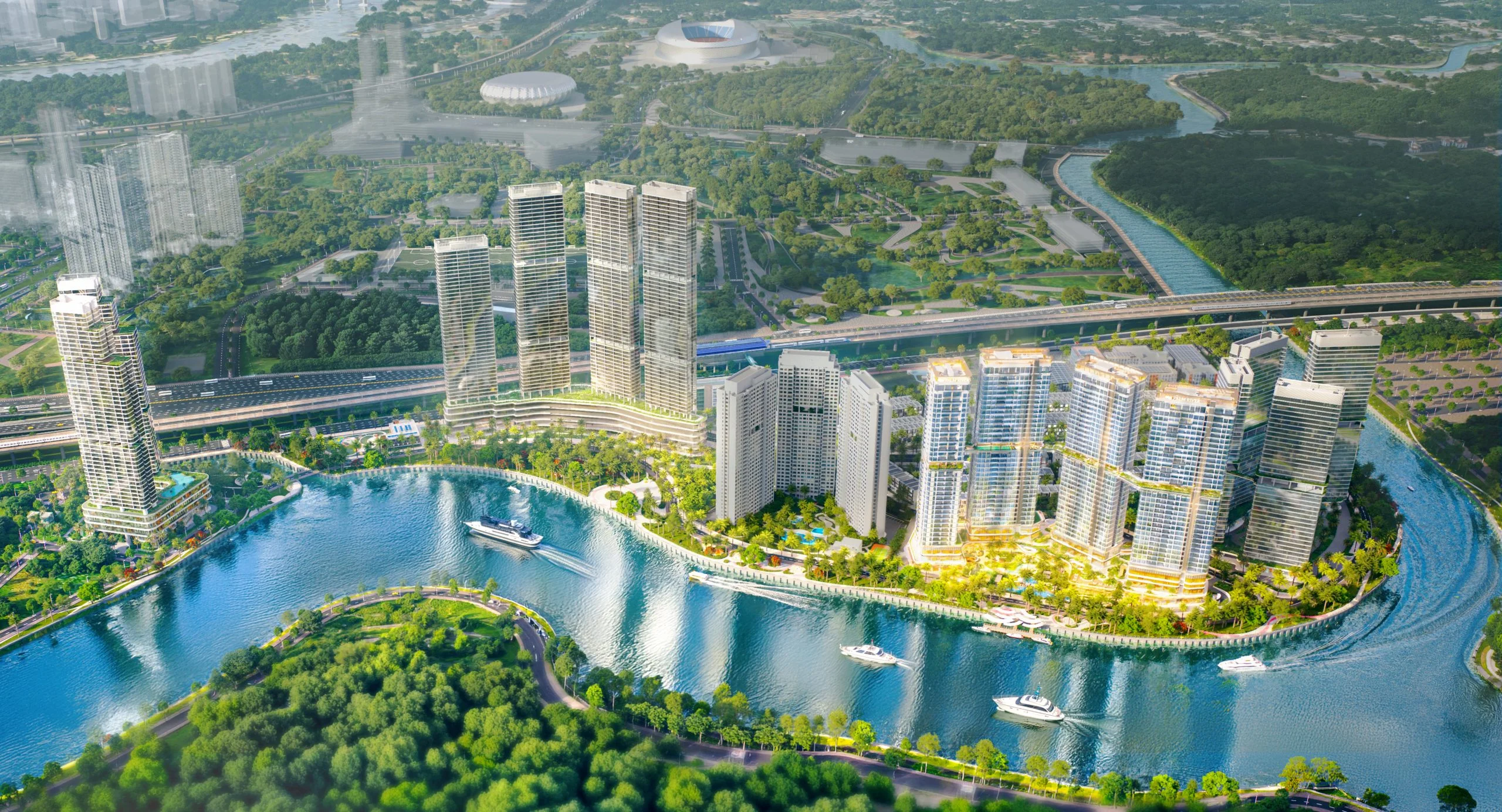 Phối cảnh palm city
